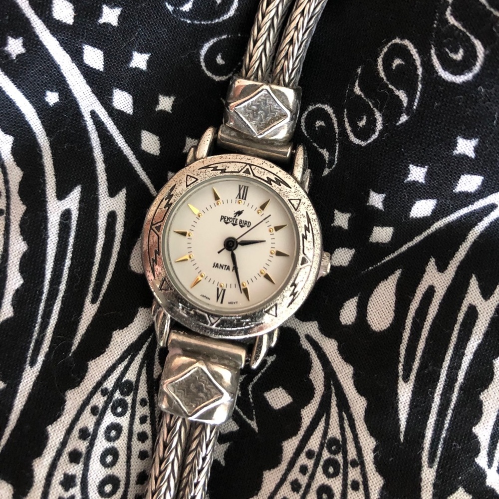 Silver Western-Style Watch